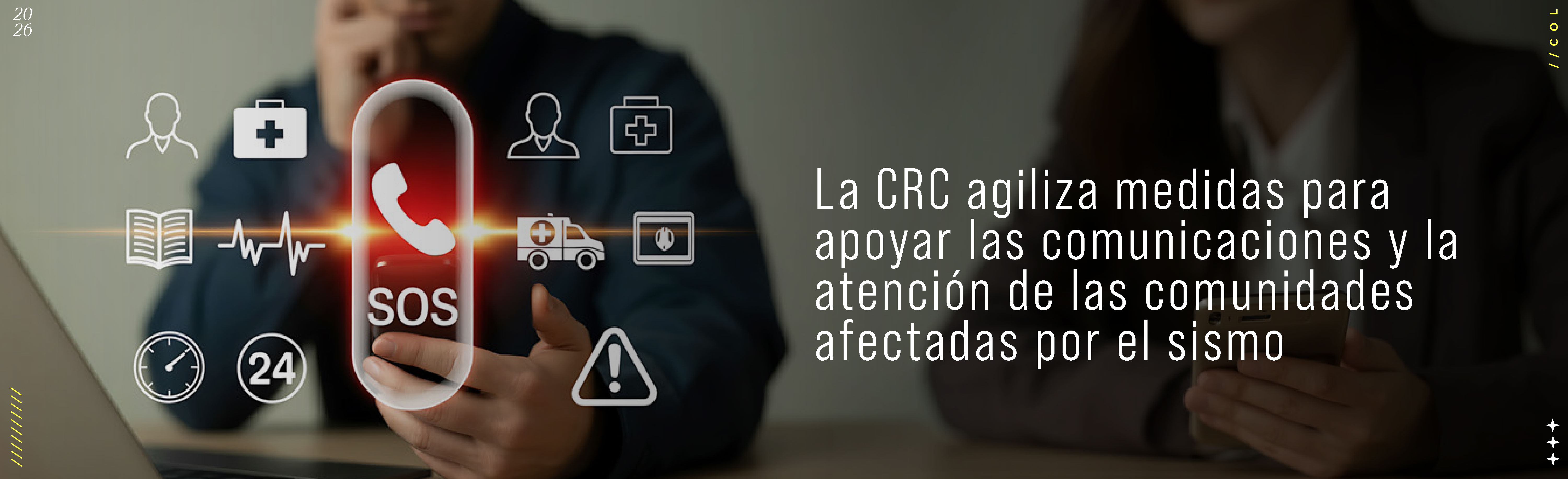La CRC agiliza medidas para apoyar las comunicaciones y la atención de las comunidades afectadas por el sismo