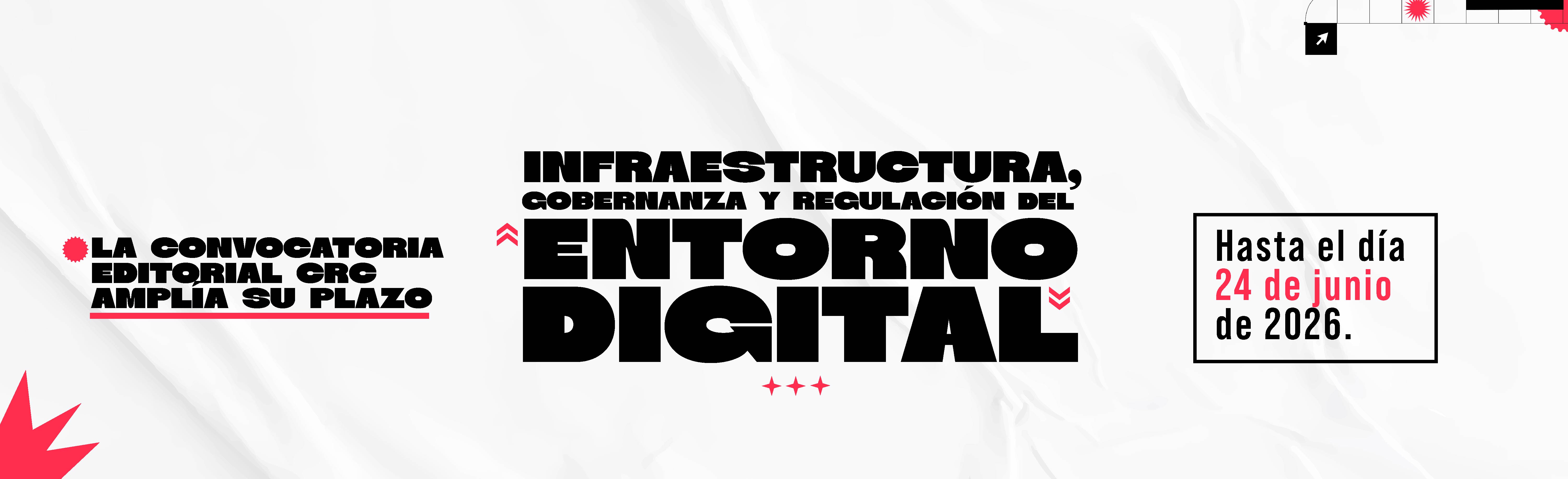 Convocatoria para impulsar investigaciones sobre regulación, infraestructura y gobernanza del entorno digital