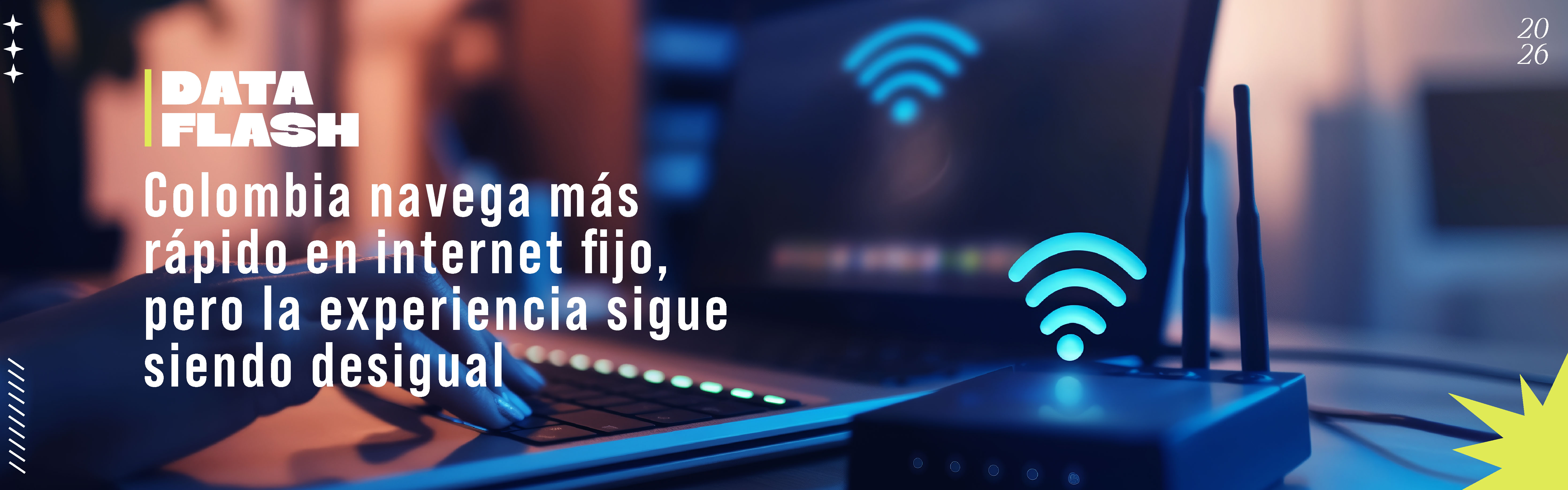 Colombia navega más rápido en internet fijo, pero la experiencia sigue siendo desigual