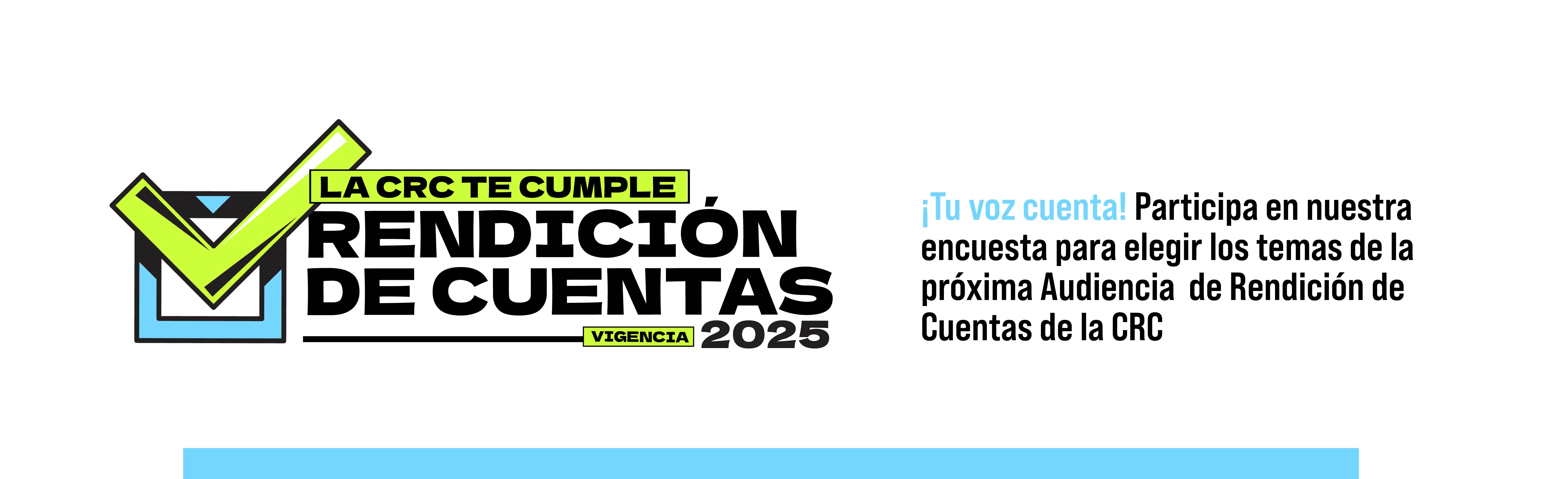 Encuesta rendición de cuentas vigencia 2025