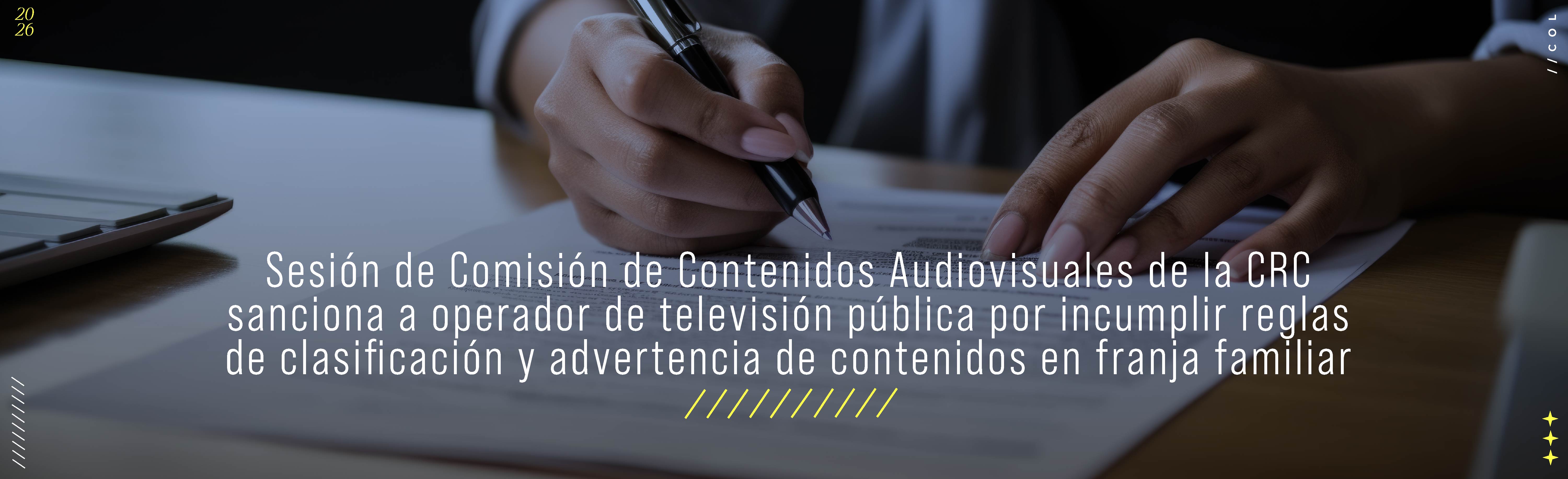 sanciona a operador de televisión pública por incumplir reglas de clasificación y advertencia de contenidos en franja familiar