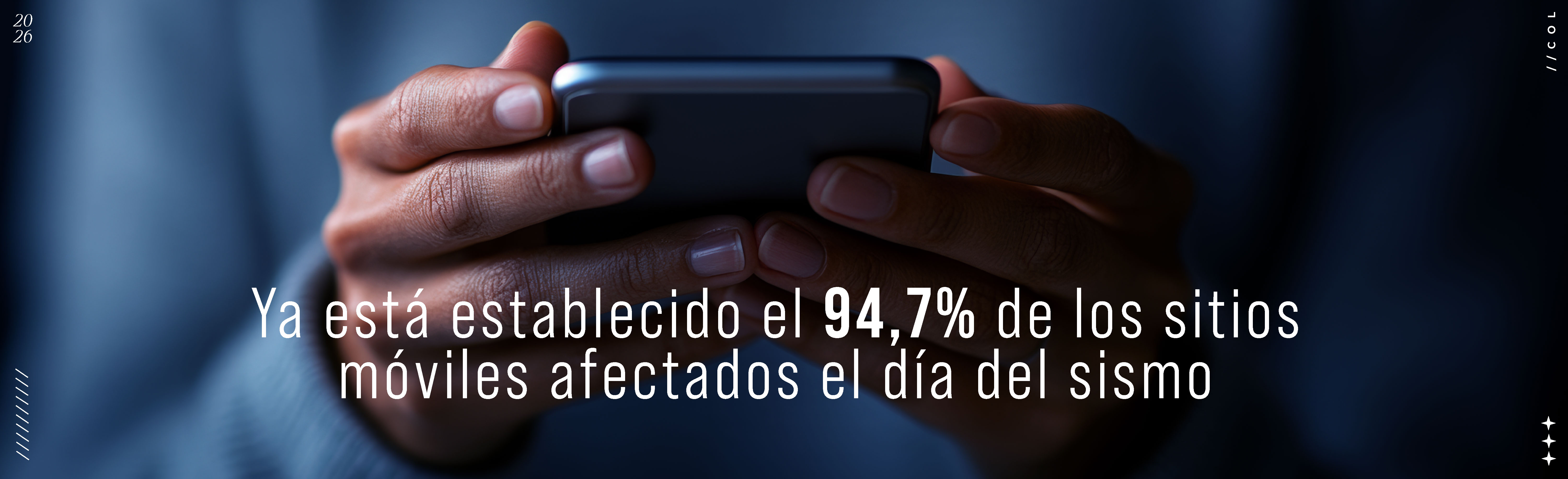 Ya está establecido el 94,7% de los sitios móviles afectados el día del sismo