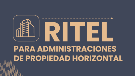 RITEL para administraciones de propiedad horizontal