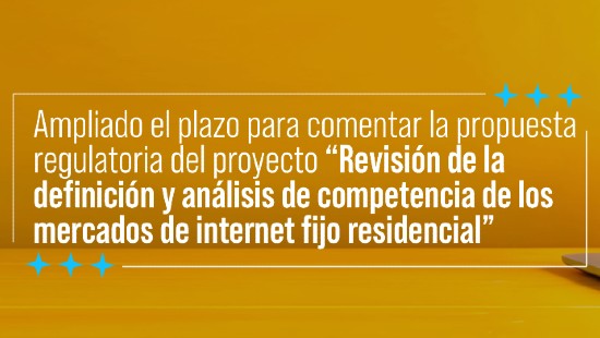Revisión de la definición y análisis de competencia de los mercados de internet fijo residencial