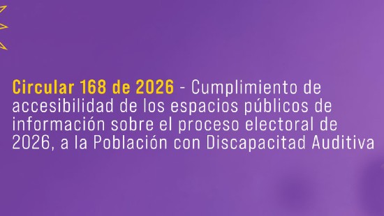 Circular 168 de 2026