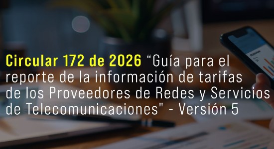 Circular 172 de 2026