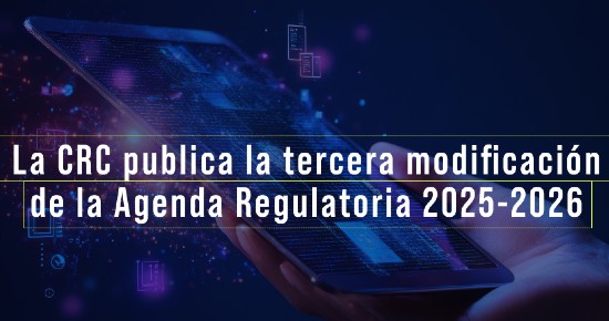 Tercera modificación Agenda Regulatoria 2025-2026